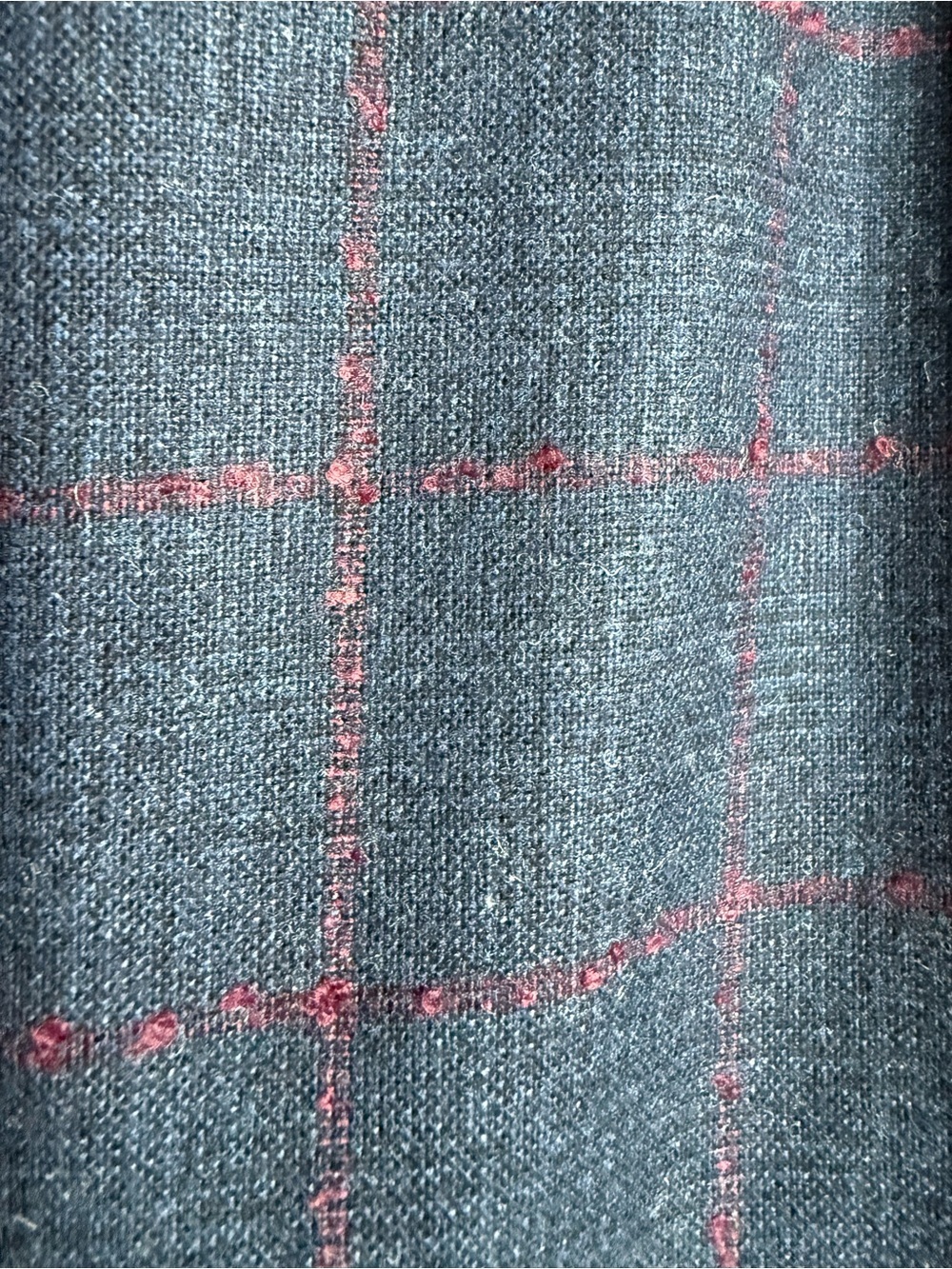 Talbots Wool Windowpane Check Blazer - Picture 4 of 13